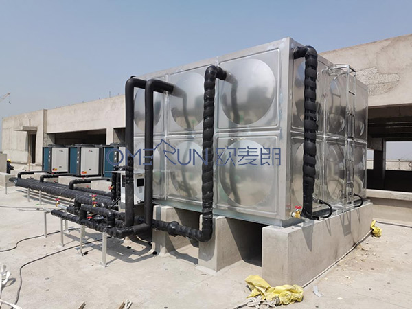 【商用空氣能】中國制造2025產(chǎn)業(yè)園項目員工宿舍和食堂熱水系統(tǒng)